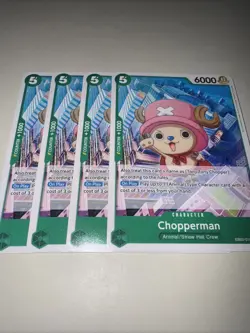 EB02-016 Chopperman X4 Playset English One Piece Card TCG CCG - Image 4