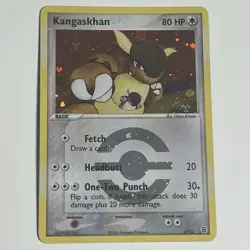 Kangaskhan 6/112 FireRed LeafGreen Reverse Holo Pokemon Card NM- 2004 - Image 1