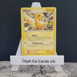 Pikachu 012 (10th Anniversary) Black Star Promo Pokemon Card - Image 1