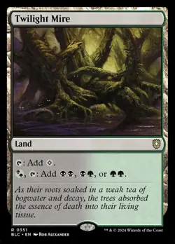 1 x Twilight Mire - Commander: Bloomburrow - NM-Mint - MTG - Image 1