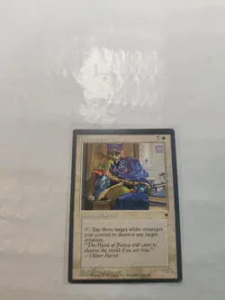 MTG Hand of Justice Fallen Empires 5 Regular Rare NEAR MINT - Image 1