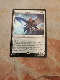 Righteous Valkyrie Foil The List MTG NM - Image 1