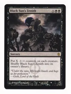 Magic the Gathering Mirrodin Besieged #39 Black Sun's Zenith - Image 1