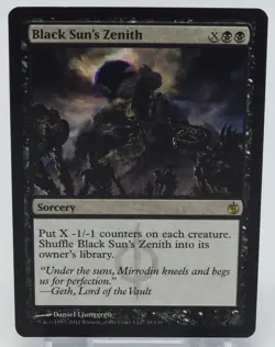 Magic the Gathering Mirrodin Besieged #39 Black Sun's Zenith - Image 3