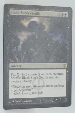 Magic the Gathering Mirrodin Besieged #39 Black Sun's Zenith - Image 5