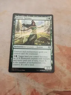 Destiny Spinner Foil Theros Beyond Death MTG LP - Image 1