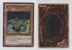 Ally of Justice Searcher 1st Ed. YuGiOh Hidden Arsenal 2 #HA02-EN019 2010 00em - Image 3