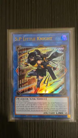 Yu-Gi-Oh S:P Little Knight Ultra Rare 1st Edition RA03-EN049 NM - Image 2