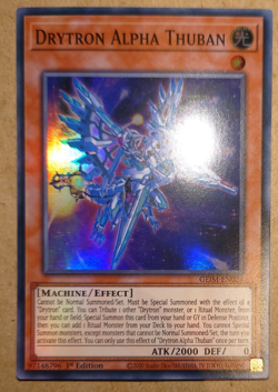 Drytron Alpha Thuban Yu-Gi-Oh! GEIM-EN024 1st Super Rare - Image 1