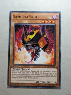 Samurai Skull - COTD-EN081 - Common 1st Edition Yugioh - Image 1