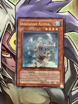 TAEV-EN020 Aquarian Alessa Ultimate Rare 1st Edition NM Yugioh Card - Image 1