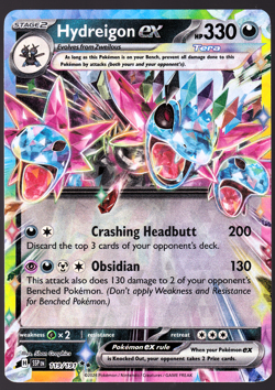 Hydreigon ex 119/191 Holo Surging Sparks Pokemon TCG Card NM - Image 1