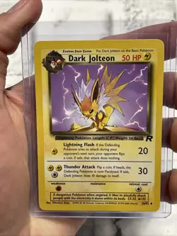 Pokemon TCG Team Rocket #38/82 Dark Jolteon NM/MT Vintage Card Nintendo Uncommon - Image 1