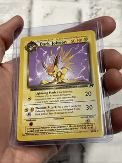Pokemon TCG Team Rocket #38/82 Dark Jolteon NM/MT Vintage Card Nintendo Uncommon - Image 2