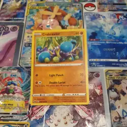 Crabrawler [Reverse Holo] #84 Pokemon Chilling Reign 4 card Bundle - Image 2