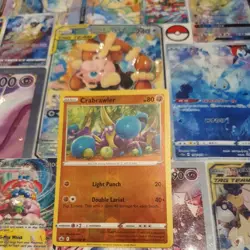 Crabrawler [Reverse Holo] #84 Pokemon Chilling Reign 4 card Bundle - Image 4