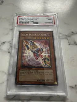 PSA 9 DARK MAGICIAN GIRL SECRET CT2-EN004 COLLECTOR TIN PROMO YUGIOH ENGLISH - Image 2