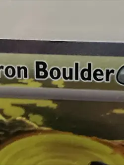 Pokemon Iron Boulder EX TCG Scarlet & Violet Temporal Forces 207/162 Holo Card - Image 4