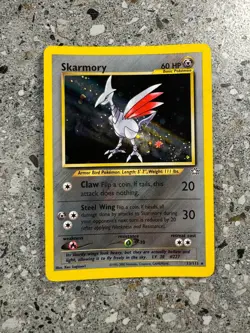 Pokemon TCG Cards Skarmory 13/111 Neo Genesis Holo Rare - Image 1