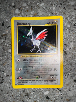 Pokemon TCG Cards Skarmory 13/111 Neo Genesis Holo Rare - Image 4