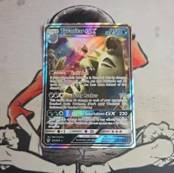 Tyranitar GX 121/214 2018 Pokemon Sun & Moon Lost Thunder Holo MP Card - Image 1