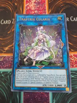 Yugioh Traptrix Cularia LIOV-EN046 Ultra Rare 1st Edition Near Mint - Image 1