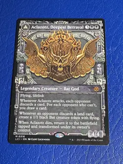 MTG - Aclazotz, Deepest Betrayal - Showcase - The Lost Caverns of Ixalan - LP - Image 1