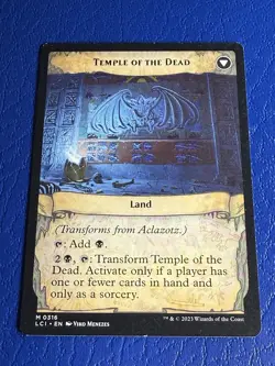 MTG - Aclazotz, Deepest Betrayal - Showcase - The Lost Caverns of Ixalan - LP - Image 2