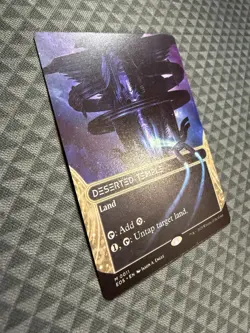 MTG Deserted Temple #0011 Borderless R Edge of Eternities: Stellar Sights (EOS) - Image 2