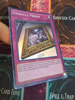 Yugioh Grisaille Prison FUEN-EN059 Super Rare 1st Edition Near Mint - Image 2