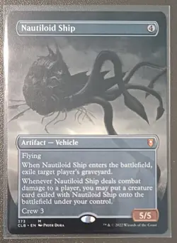Nautiloid Ship | Extended Art | MTG | CLB | Near Mint | English EN - Image 1