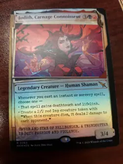 Judith, Carnage Connoisseur (Showcase) Murders at Karlov Manor Foil - Image 1