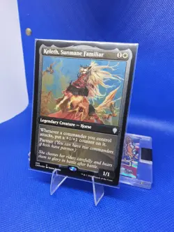 Keleth, Sunmane Familiar (Foil Etched) Commander Legends Foil x NM - Image 1