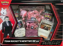 Pokemon TCG Team Rocket’s Mewtwo Ex Box NEW/SEALED✅📦 - Image 1