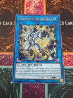 Yugioh Crystron Halqifibrax GFP2-EN149 Ultra Rare 1st Edition Near Mint - Image 1