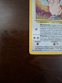 Clefable 01/64 Jungle Holo Unlimited Pokemon TCG WOTC LP-Lightplayed - Image 3