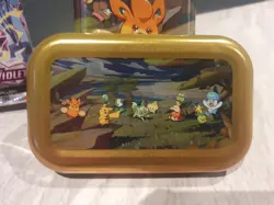 Pokemon TCG Scarlet & Violet Booster Pack in Paldea Friends Mini Tin Free UK Del - Image 4