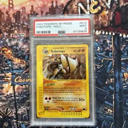2003 Pokemon Skyridge Kabutops Holo #H13 PSA 9 - Image 1