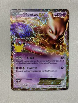 Mewtwo EX - 54/99 - Ultra Rare Holo - Celebrations - NM - Pokemon TCG Card - Image 1