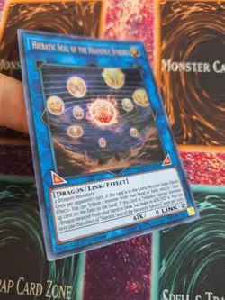 Yugioh Hieratic Seal of the Heavenly Spheres DUPO-EN027 Ultra 1st Edition NM - Image 2