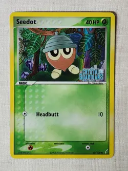 NM Seedot - Reverse Holo 60 Crystal Guardians Pokemon TCG - Image 1