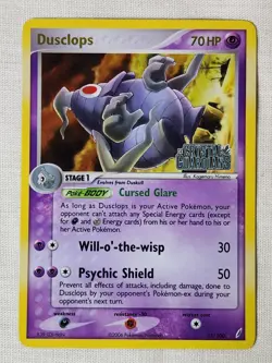 NM Dusclops - Reverse Holo 17 Crystal Guardians Pokemon TCG - Image 1