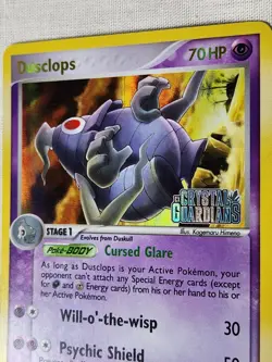 NM Dusclops - Reverse Holo 17 Crystal Guardians Pokemon TCG - Image 3
