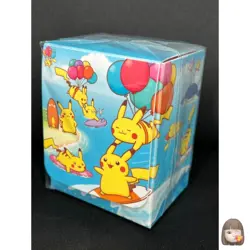 [Opened unused]Flying & Surfing Pikachu Deck Box Japanese Pokemon Center - Image 1