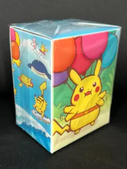 [Opened unused]Flying & Surfing Pikachu Deck Box Japanese Pokemon Center - Image 3