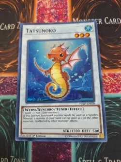 Yugioh Tatsunoko HISU-EN050 Super Rare 1st Edition Near Mint - Image 1