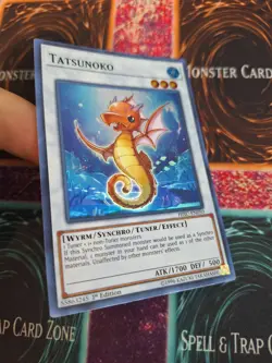 Yugioh Tatsunoko HISU-EN050 Super Rare 1st Edition Near Mint - Image 2