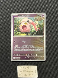 Pokemon Paradox Rift - Scream Tail - 086/182 - Reverse Holo - M/NM - Image 1