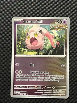 Pokemon Paradox Rift - Scream Tail - 086/182 - Reverse Holo - M/NM - Image 2