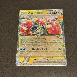 Wugtrio EX 60/162 Double Rare Holo Temporal Forces Pokemon TCG NM - Image 1
